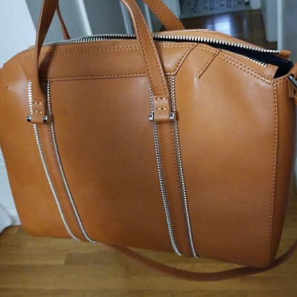 71 off Zara Handbags Women Zara top handle camel handbag from Kat's