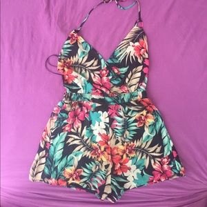 Floral Romper