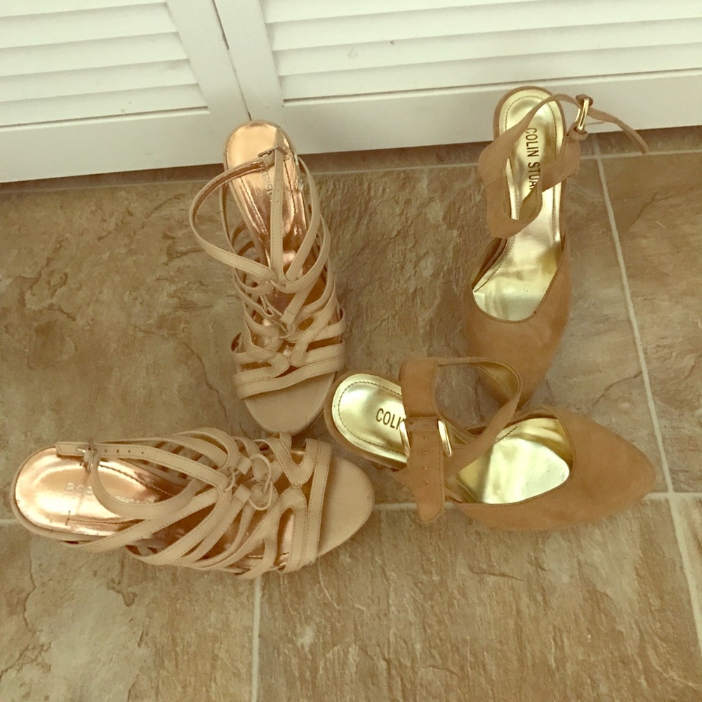 Two pairs of heels Colin Stuart and bcbgeneration