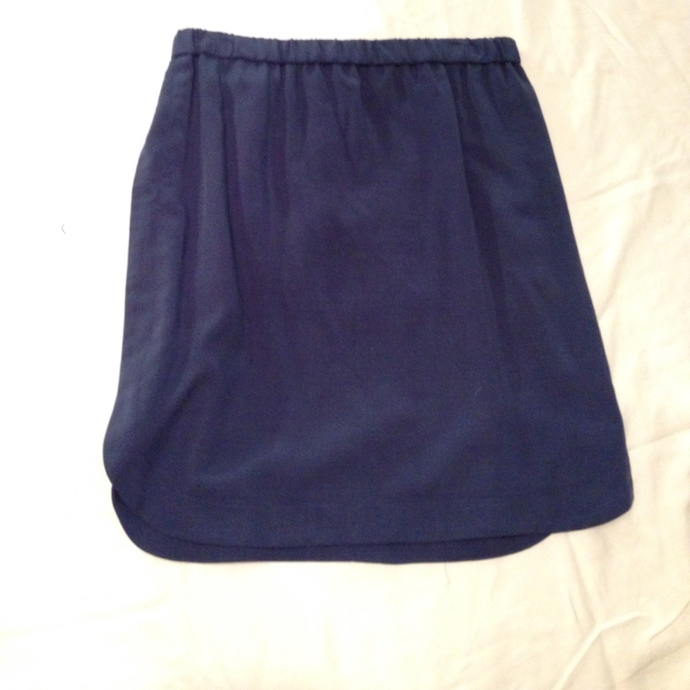 Navy/Greyson skirt