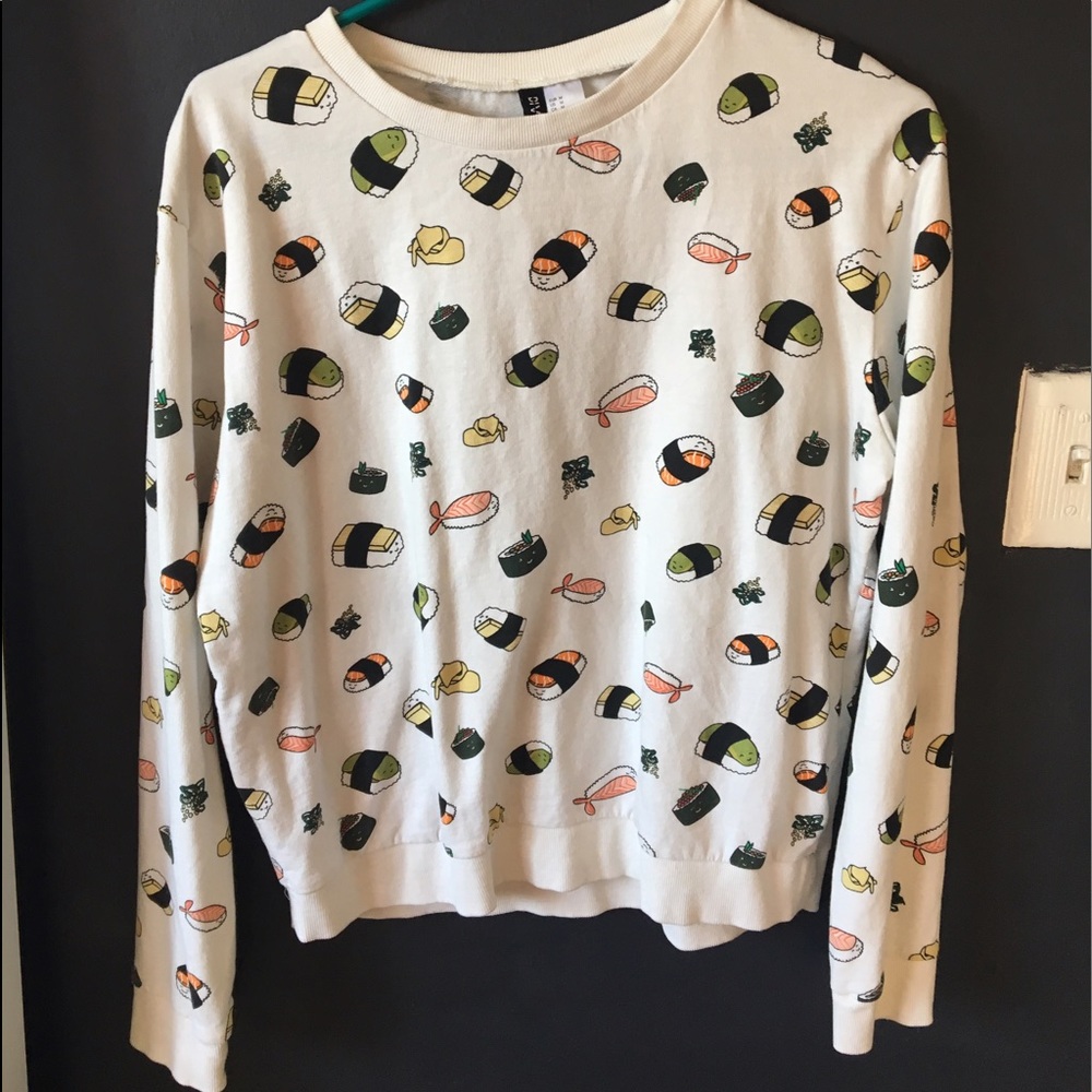 Sushi crew neck casual. H&M