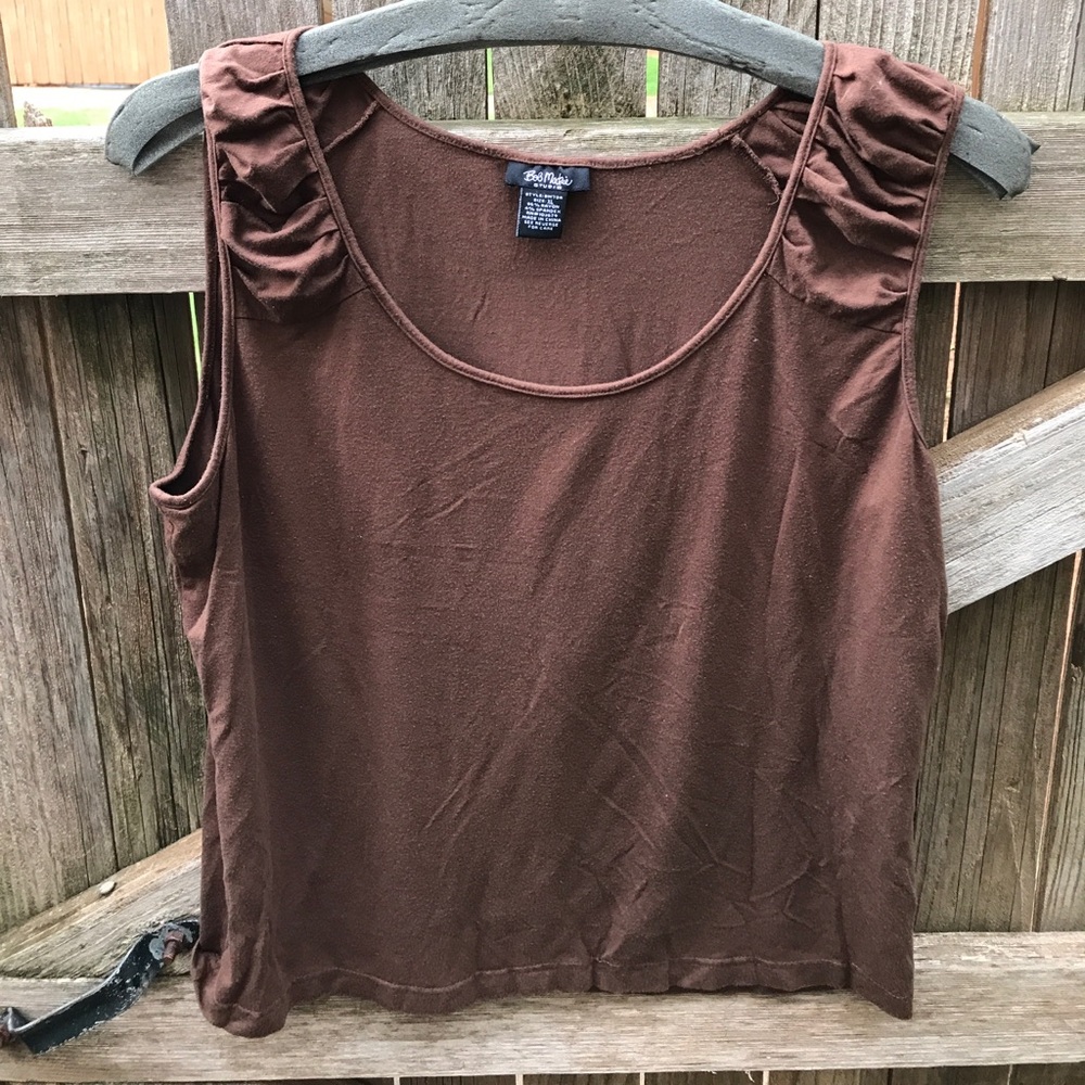 Brown Tank Top