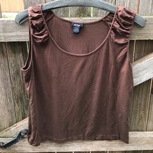 Brown Tank Top
