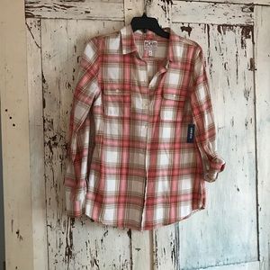 OLD NAVY Plaid Light-weight Flannel Shirt