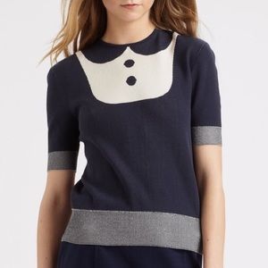 Marc by Marc Jacobs Dita Tuxedo-inspired Sweater