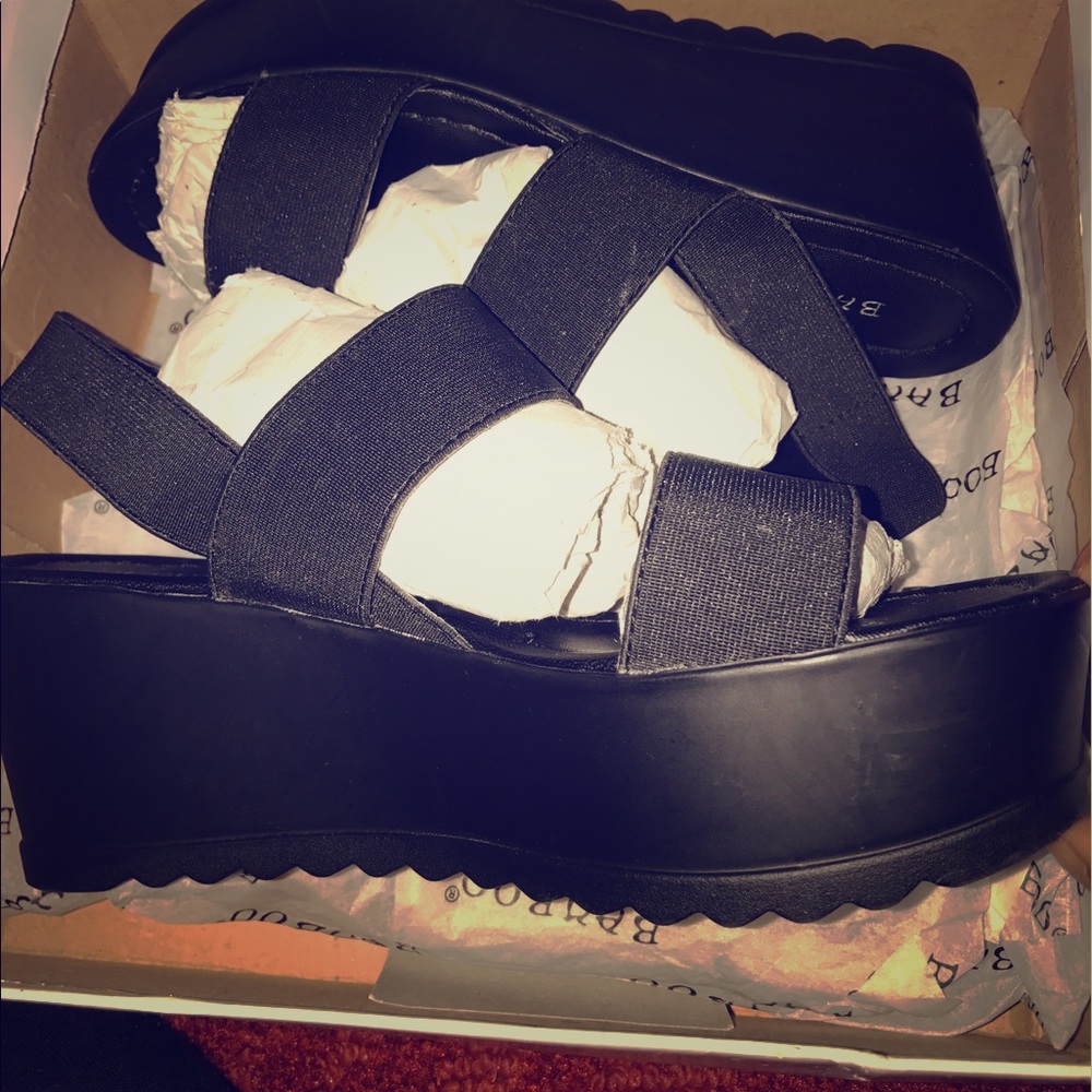 Black platforms