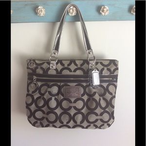 Coach "Poppy" Large Tote