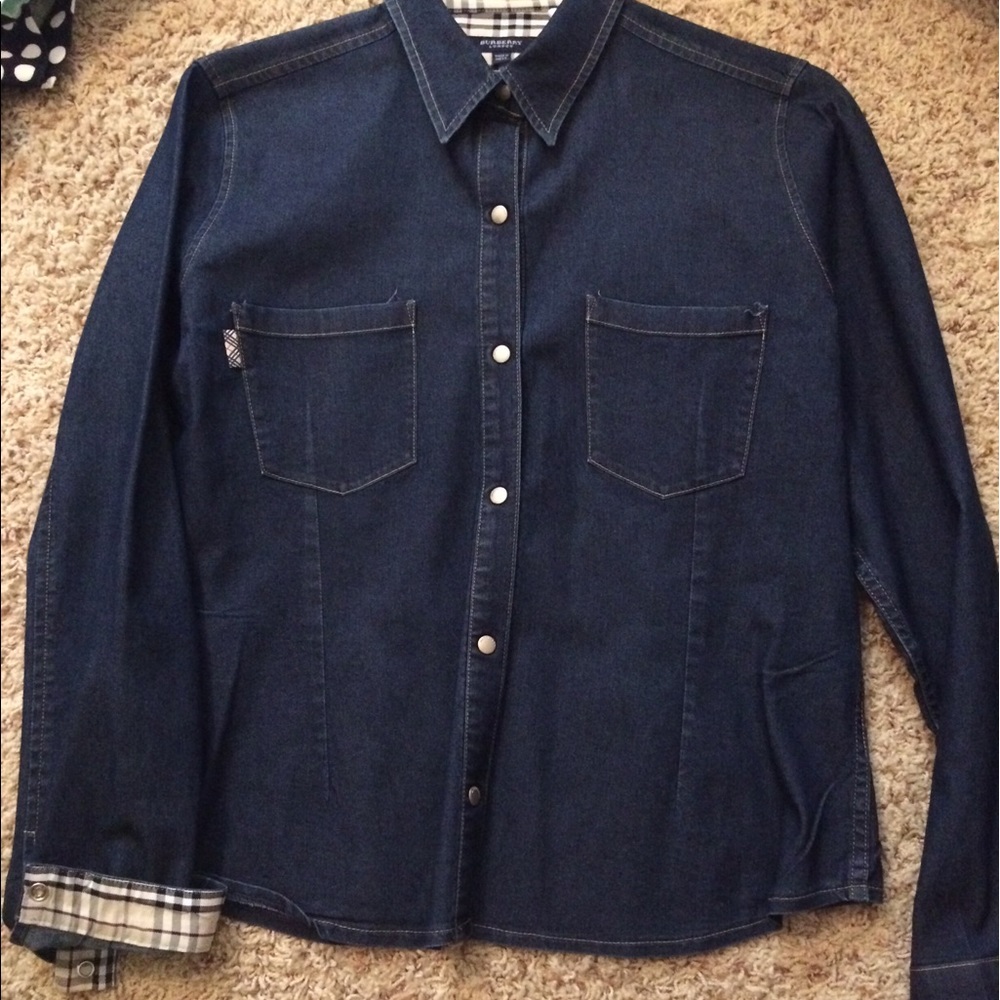Burberry chambray shirt