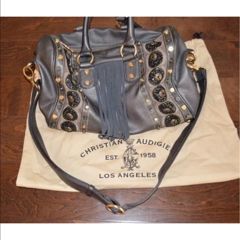 Preowned Christian Audigier Handbag