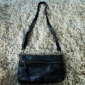 Black cross body bag
