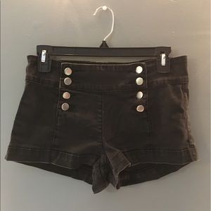 Forever 21 Black High Waisted Shorts