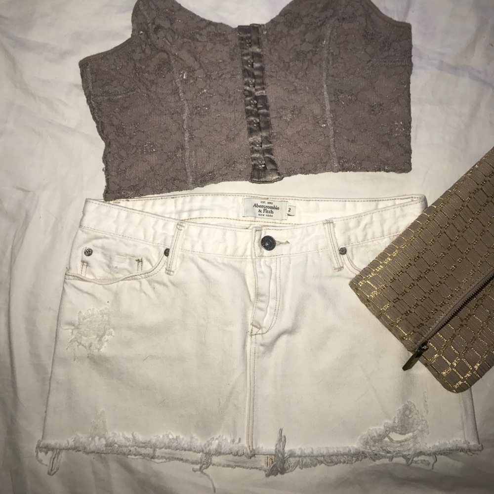 NWOT Abercrombie & Fitch Denim skirt 🎀