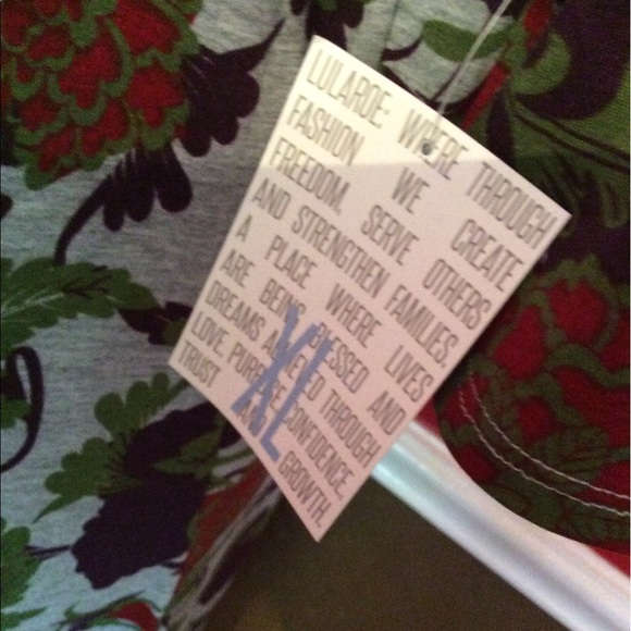 LuLaRoe Julia XL - Picture 3 of 3