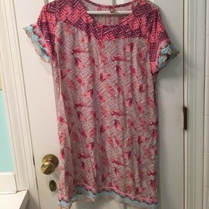 Patterned dress/cover up