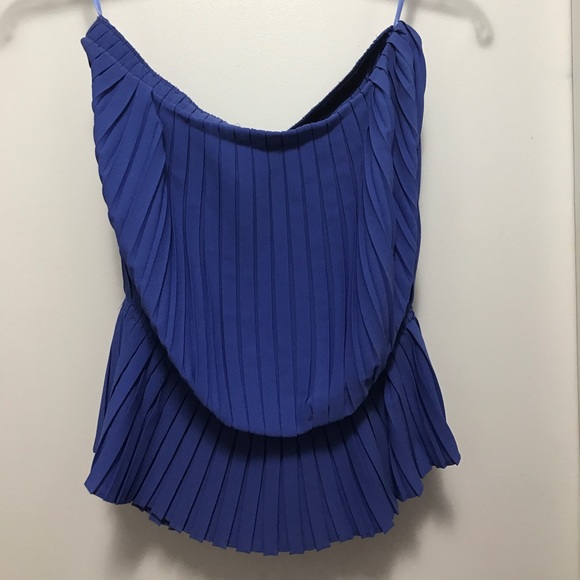 Nicole Miller Pleated Strapless Top - Picture 3 of 3