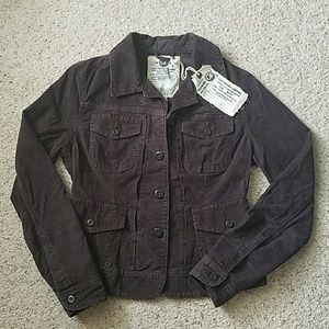 Lucky Brand Clothing Brown Curdoroy Jacket