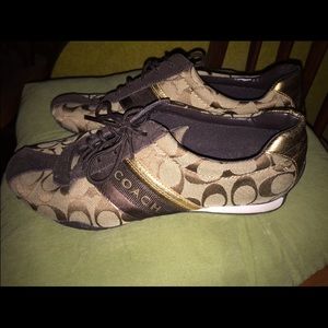 Coach size 10 shoes