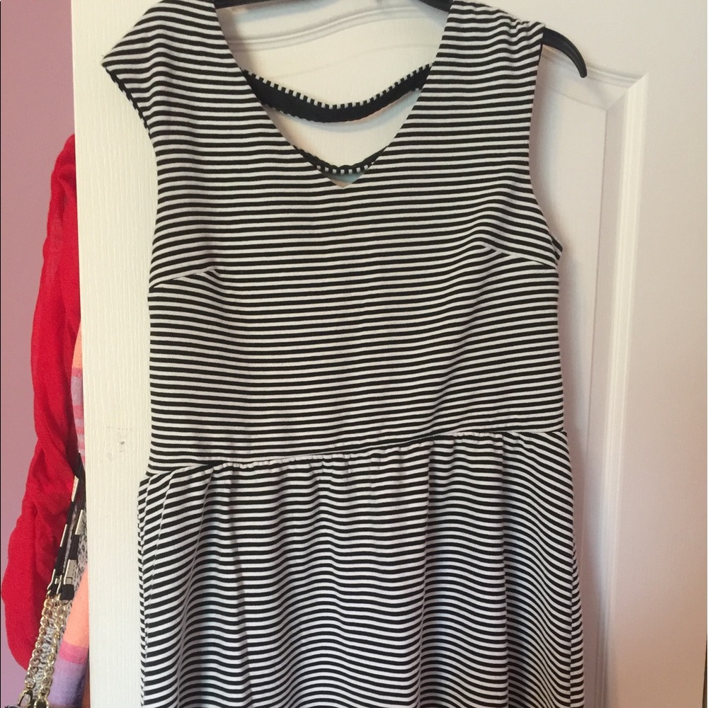 Mini sleeveless dress