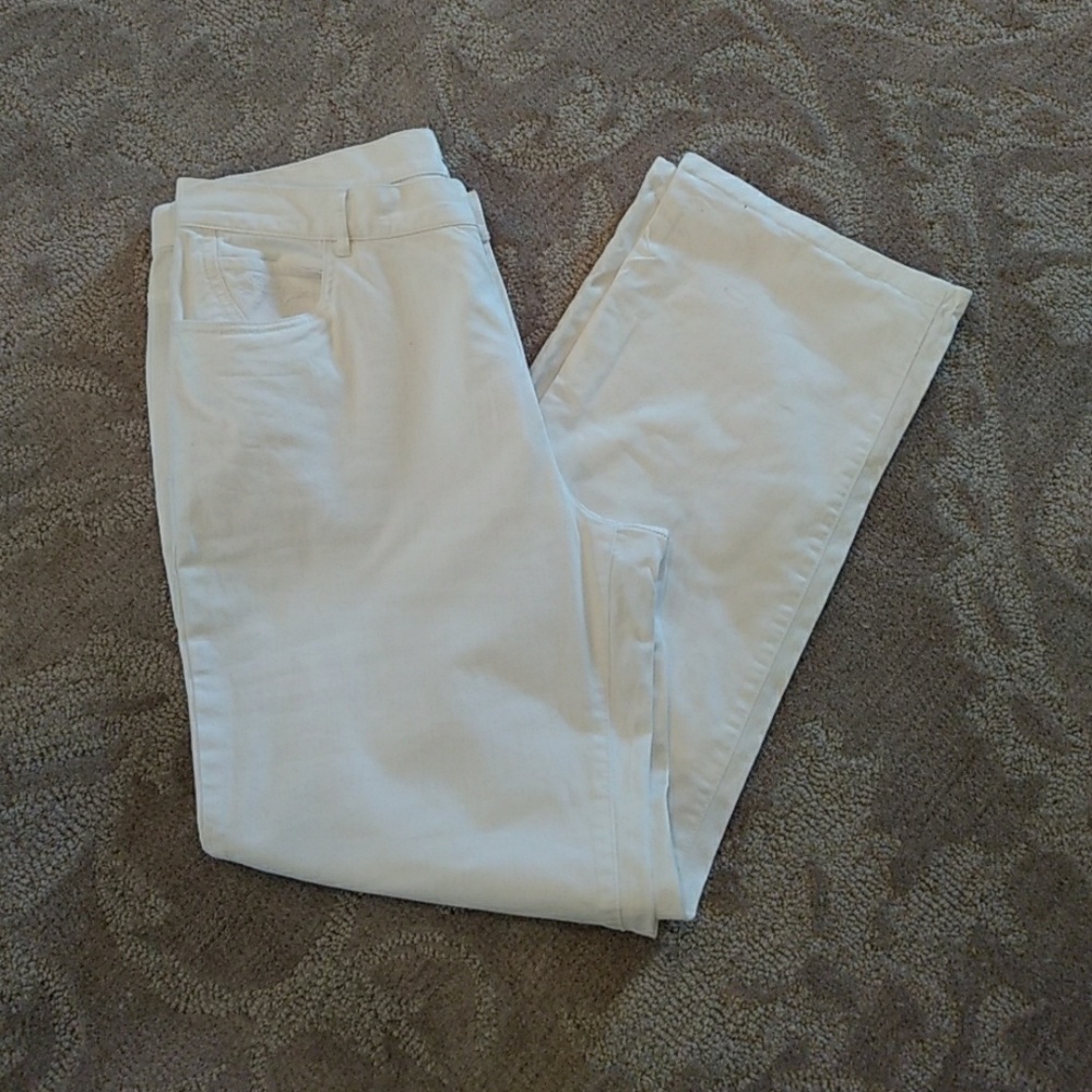 Christopher & Banks white jeans