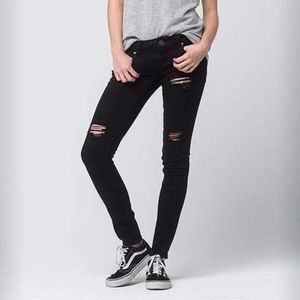 Black Ripped Skinny Jeans