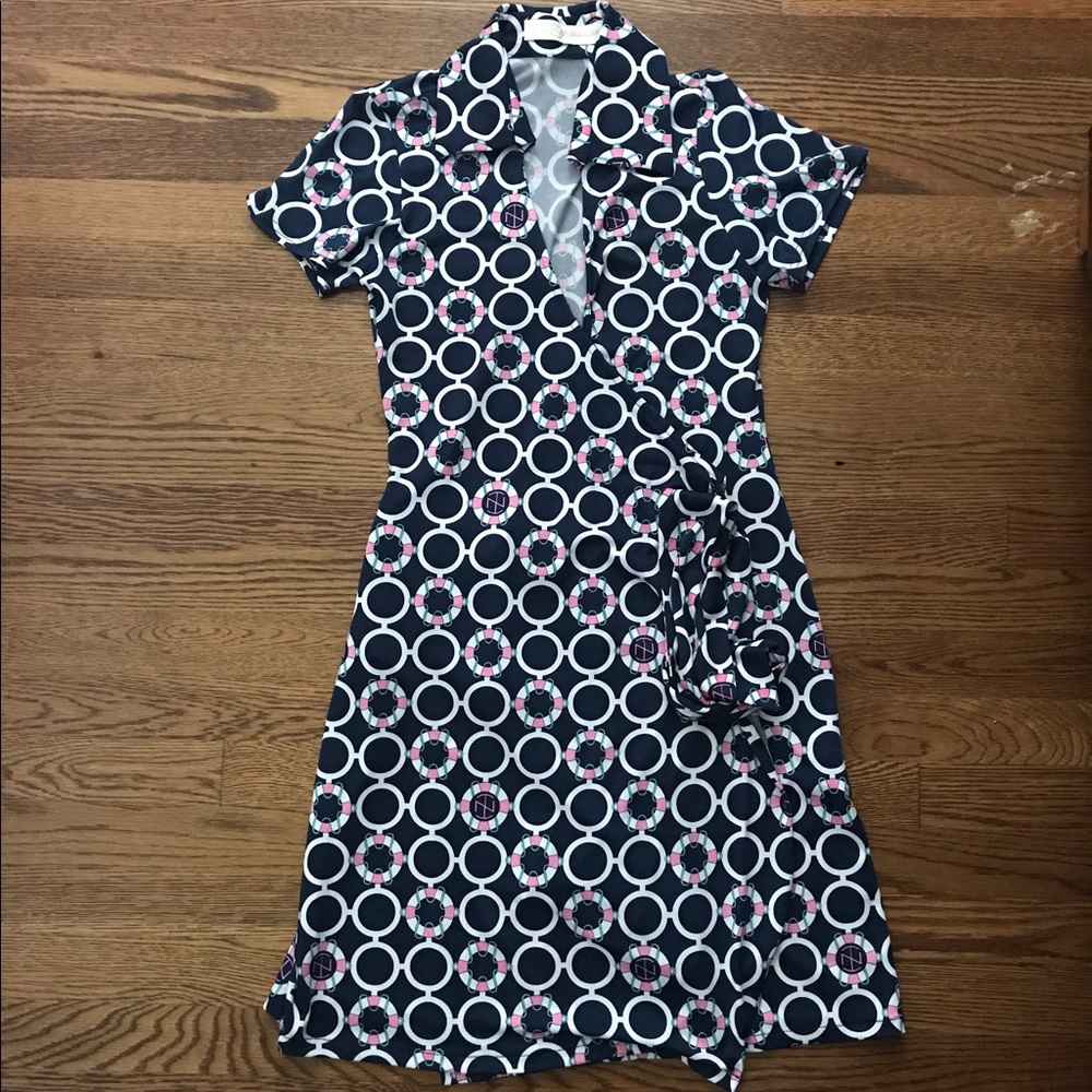 Tracy Negoshian Wrap Dress