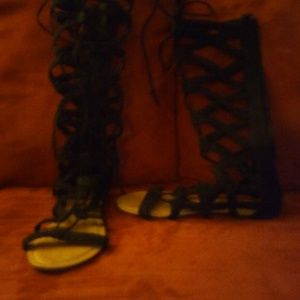 Size6 1/2 gladiator shoes