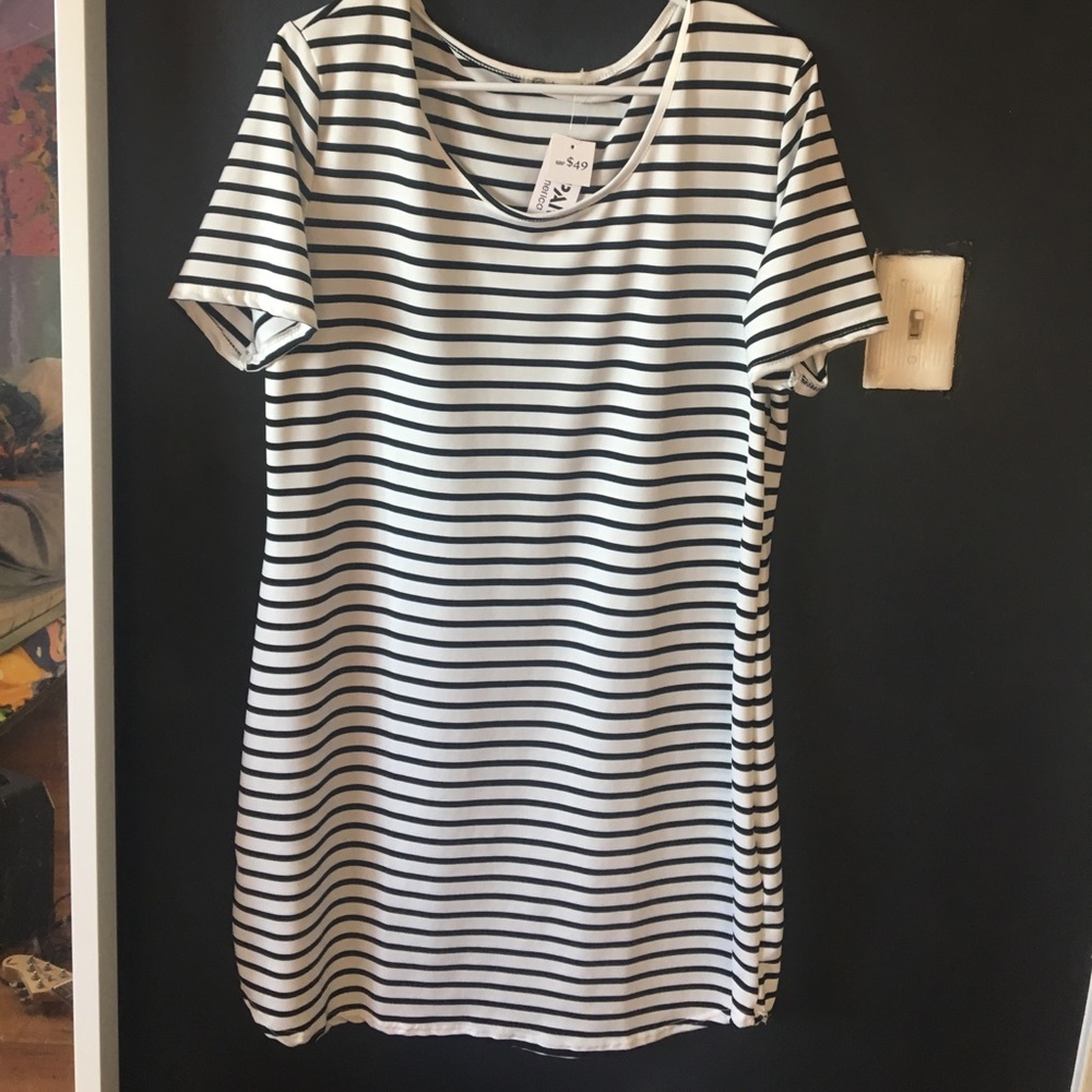 Striped light weight dress