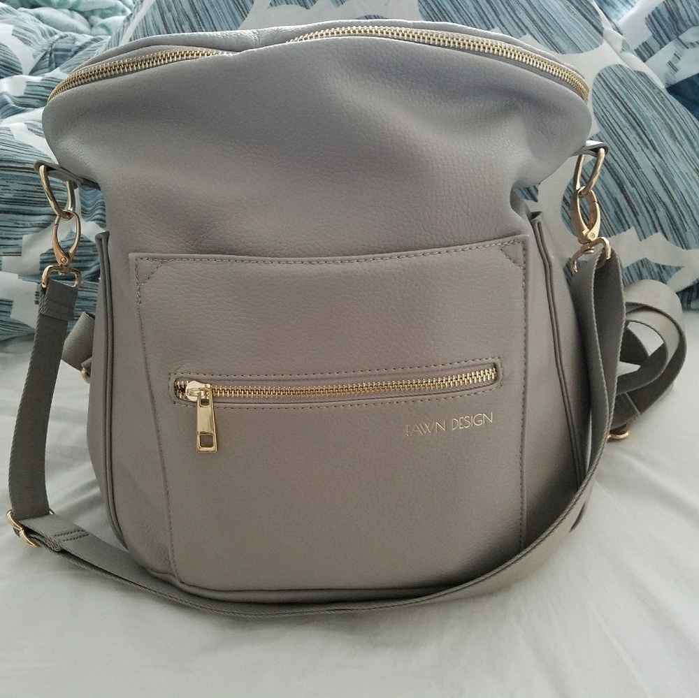 Fawn design diaper, camera or anything bag