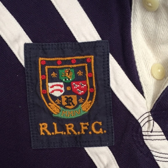 Purple Rugby Ralph Lauren Collared Polo - Picture 4 of 5