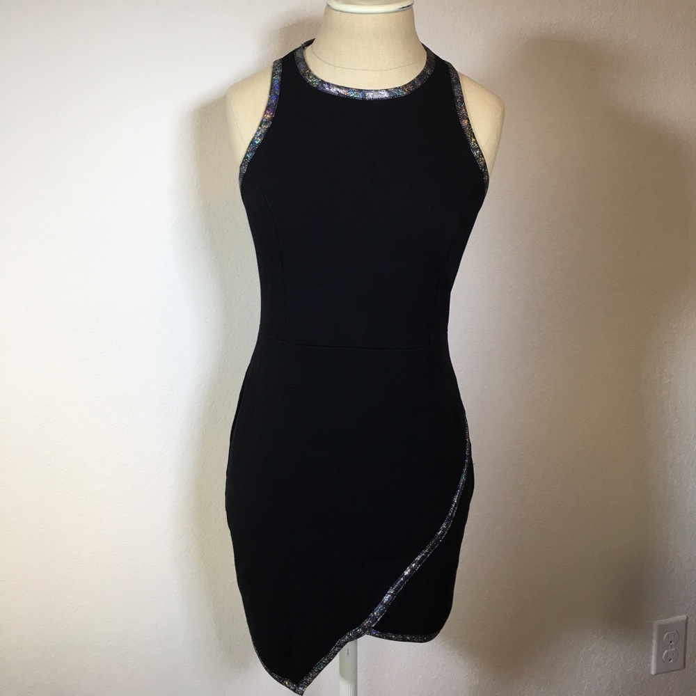VINTAGE club dress backless