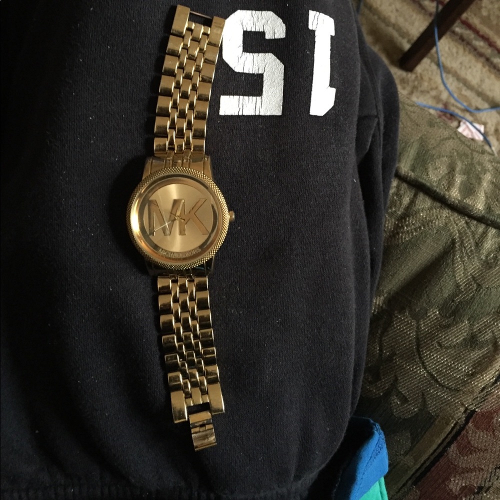 10k Gold Michael Kors Watch