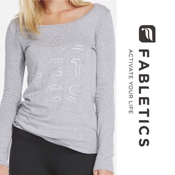NWT Fabletics scoop neck shirt - Picture 1 of 2