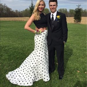 Sherri Hill two piece Prom Dress