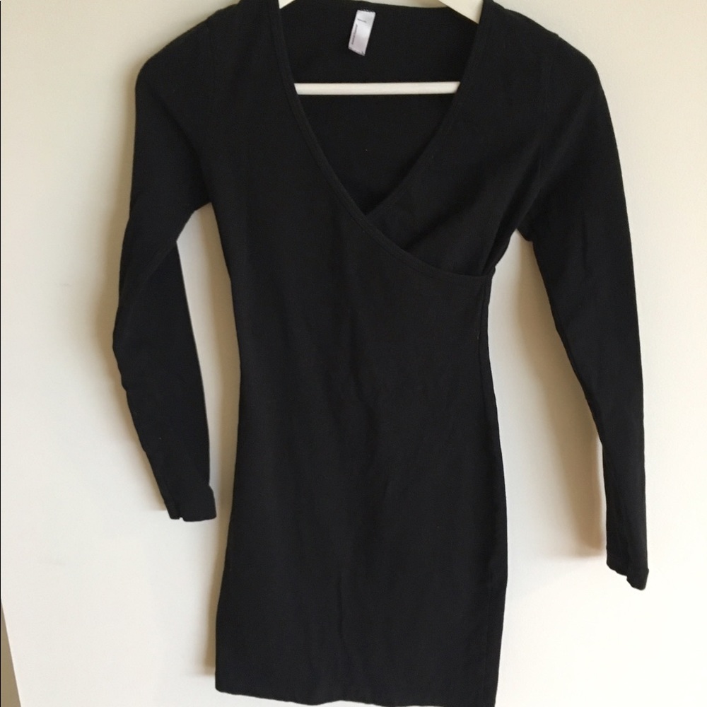 Black American apparel mini dress