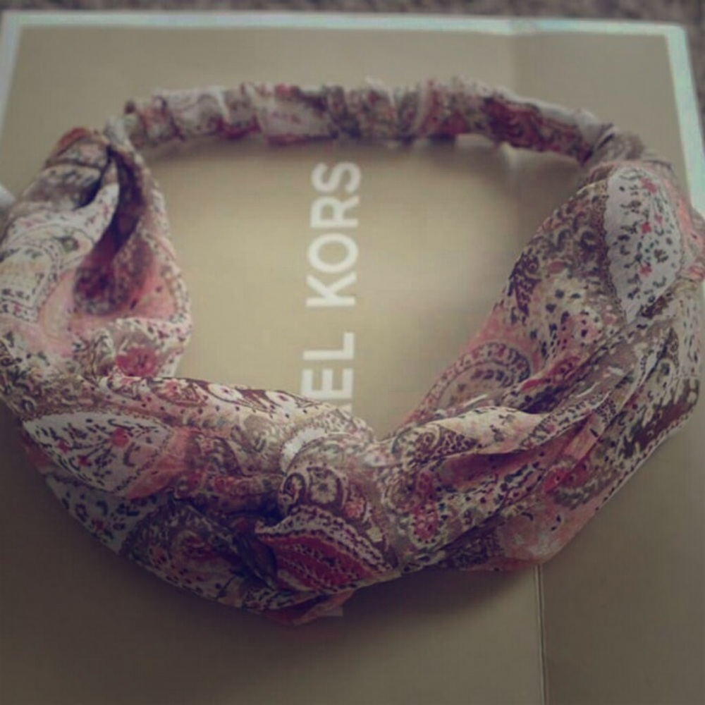 Multi color sheer headband