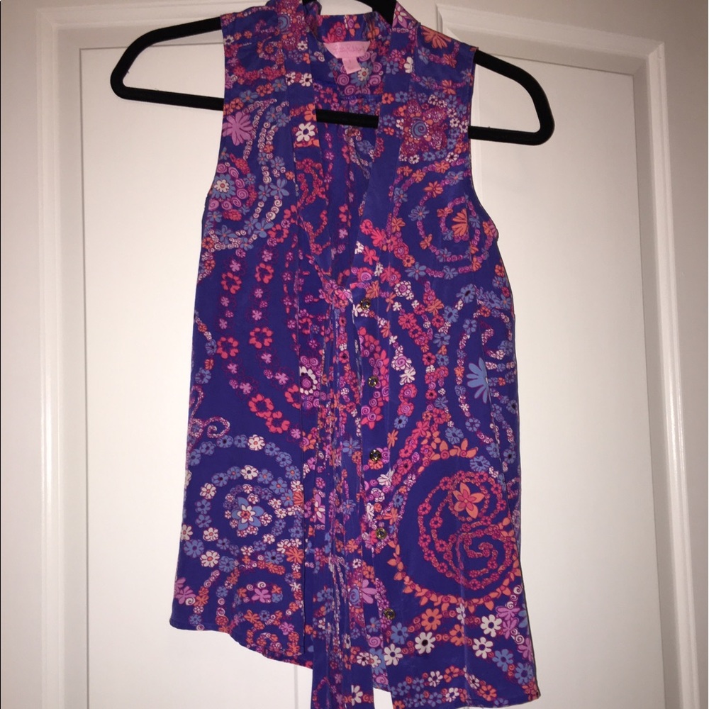 Lilly Pulitzer flowy top
