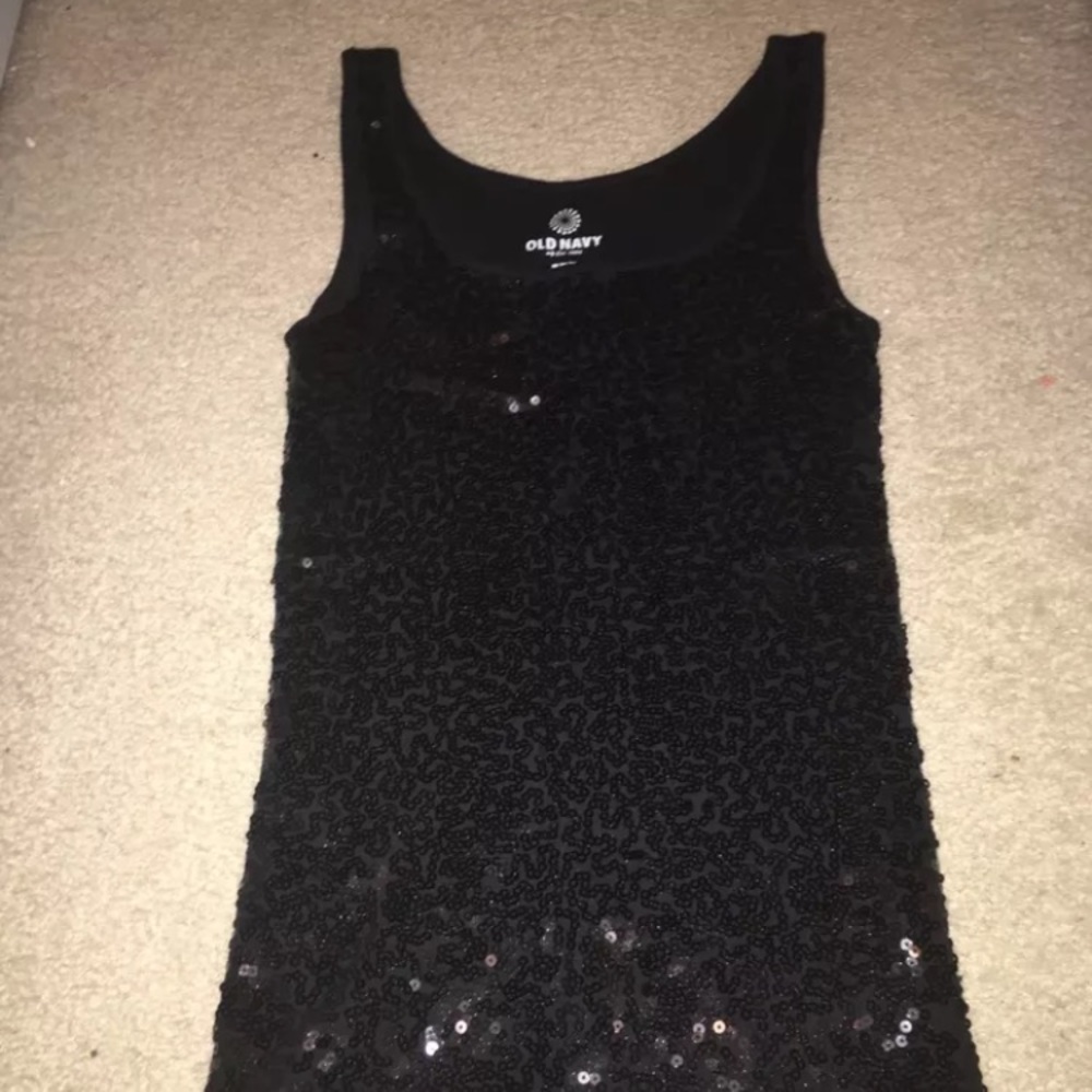 Old navy sequin tank top