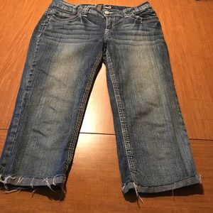 Crop jeans size 6