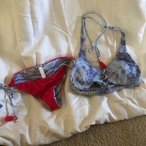 Stars&Stripes Halter Victoria Secret Bathing Suit