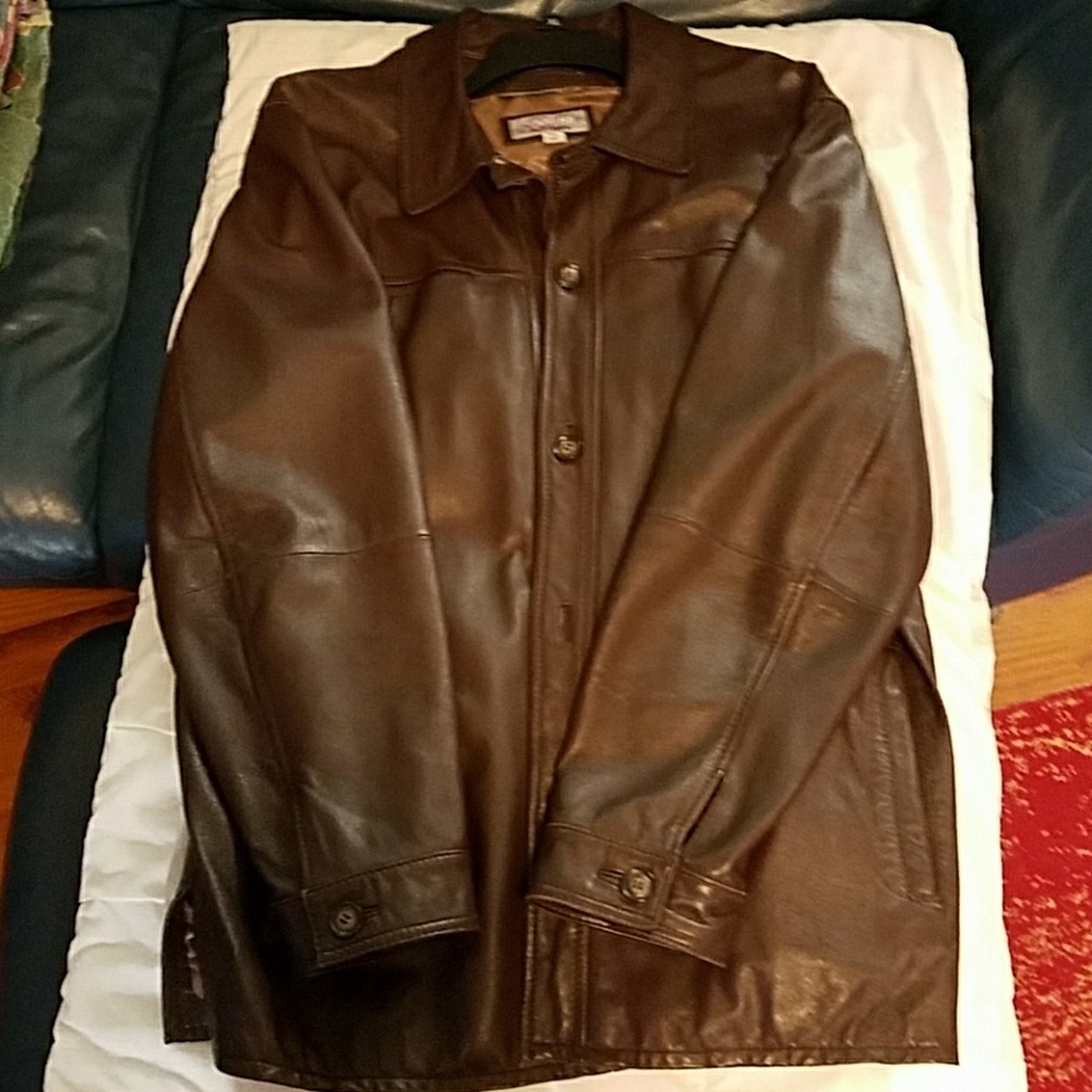 Leather Coat