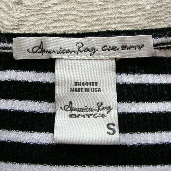 American Rag • Striped Off-The-Shoulder Dress - Picture 6 of 6