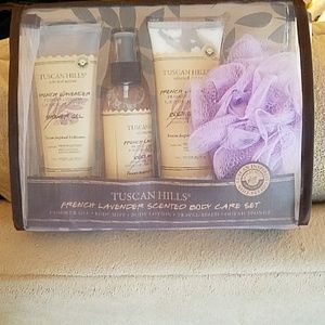 Lavender bath/body kit