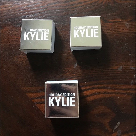 Kylie Jenner Creme Shadow Holiday Addition Bundle - Picture 1 of 6