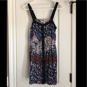 Floral Button up Sundress