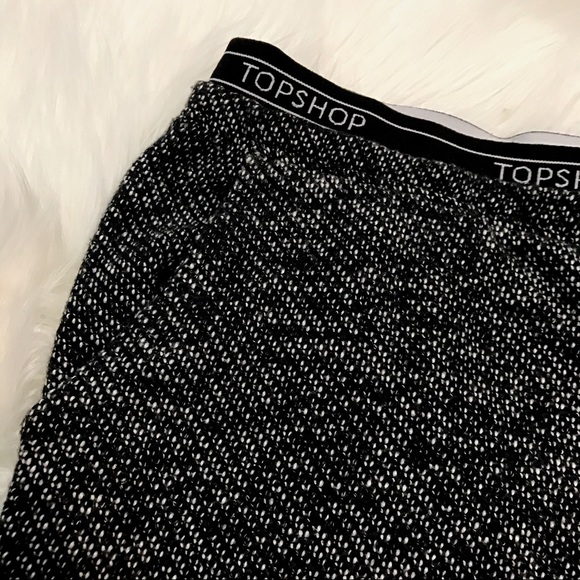 NWOT TOPSHOP | Knitted Logo Waistband Joggers - Picture 5 of 6