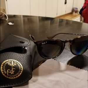 POLARIZED Ray Ban Erica Sunglasses