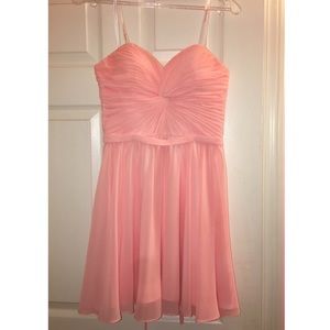 Light pink party dress
