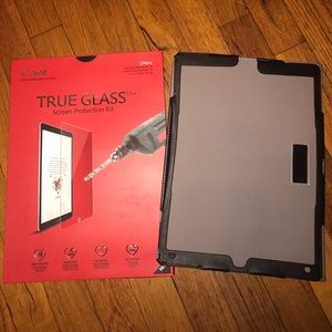 Ipad pro 12.9" case and True glass protection kit