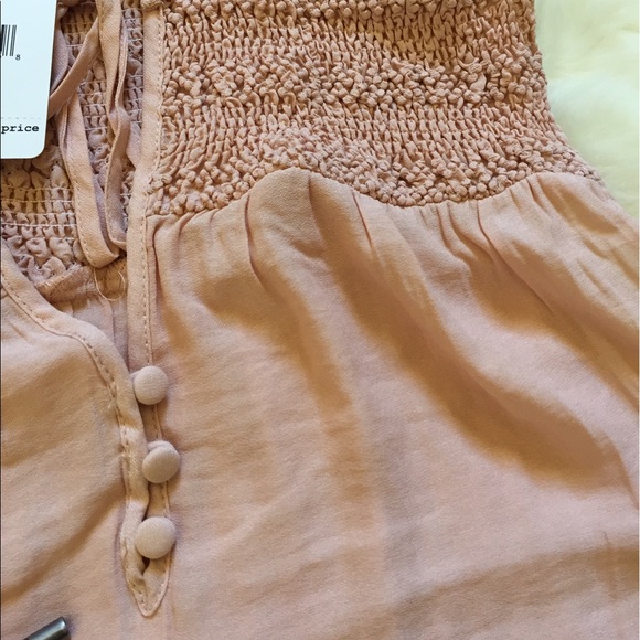 Free People Ruffle Front Tie Tank - Picture 3 of 7