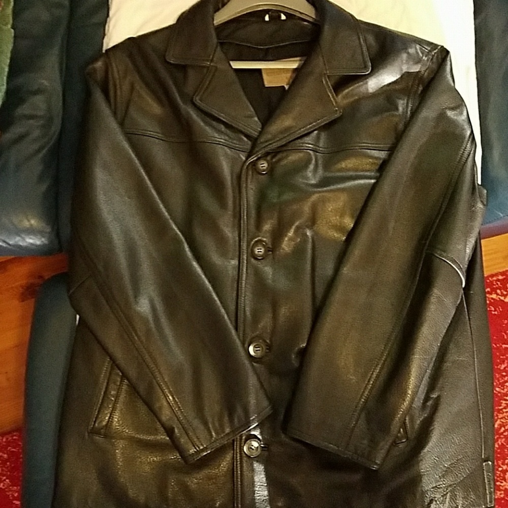 Leather Coat